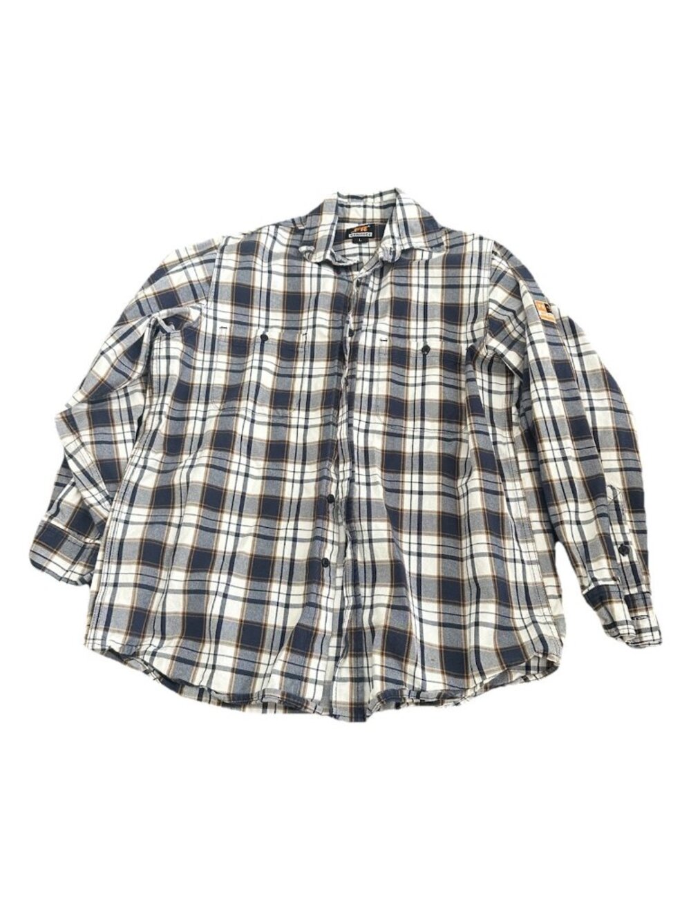 Men’s Konreco Fr Plaid Button Down Large